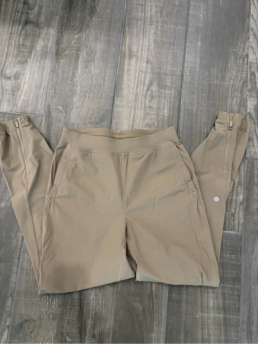 lululemon athletic Jogger Pants with Ankle Zips - Picture 3 of 4